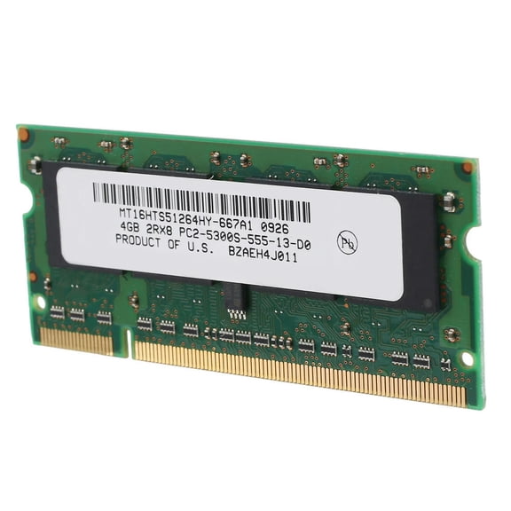 FOR 4GB DDR2 Laptop Ram 667Mhz PC2 5300 2RX8 200 Pins for Intel Laptop Memory
