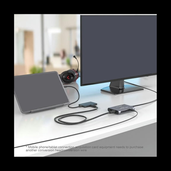 FOR 4K USB2.0 -Compatible Video Capture Card 1080P 4K HD Record Box Video Real-Time Streaming Live for