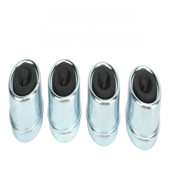 FOR 4PCS Trailer Hub Bearing Dust Caps Galvanized Surf Tough Fit for 2000 to 3500 Lb Boat Trailer Camper RV