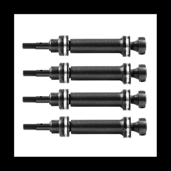 FOR 4Pcs Hardened Steel Front Rear Drive Shaft 7151 for 1/16 Mini E- EREVO SUMMIT SLASH 4WD RC Car Upgrade Parts