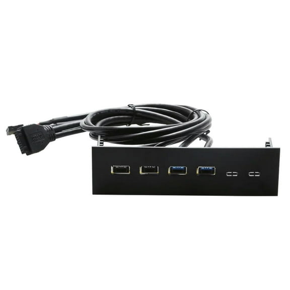 FOR 5.25 inch computer front panel with 2 USB3.0 2 USB2.0 function bay computer