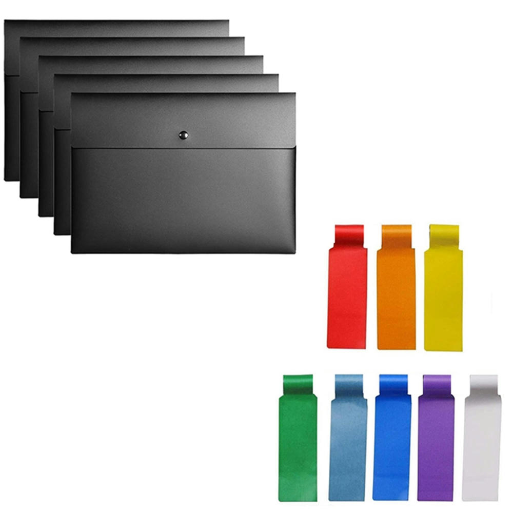 FOR 5 Folder Folder Pocket Envelope Flat File Letter Organizer With ...