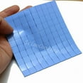 thumbnail image 1 of FOR 500pcs/set 10x10x2mm Mini IC Chip GPU Blue Silicone Conductive Compound Thermal Pad, 1 of 1