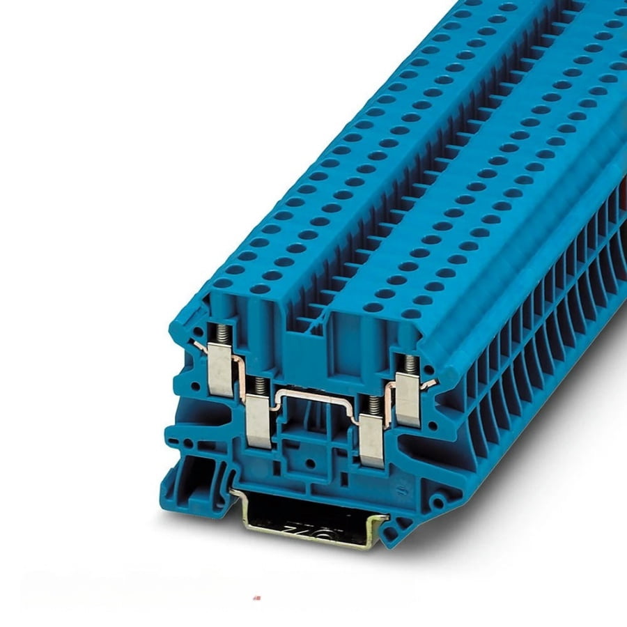 FOR 50PCS 3044584 UT 4-QUATTRO BU - Feed-Through Terminal Block