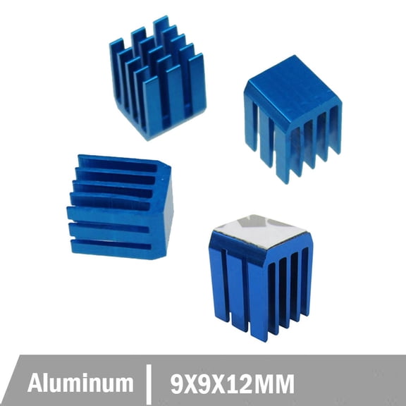 FOR 50PCS 9x9x12MM Radiator X9 Aluminum Heatsinks Chipset Cooler Heatsink