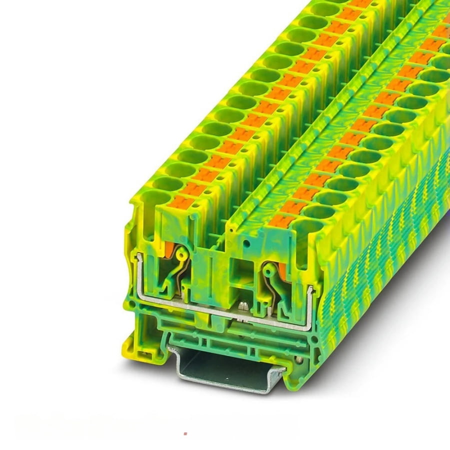 FOR 50PCS For 3211822 PT 6-PE - Ground Modular Terminal Block