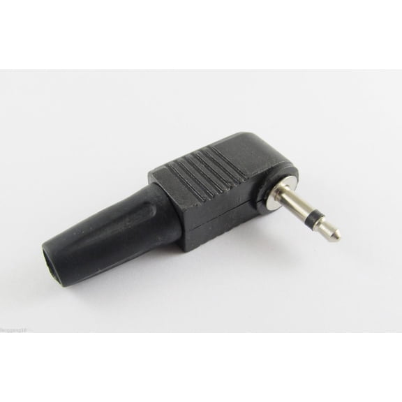 FOR 50pcs 3.5mm Mono TS Male Right Angle Audio TS Adapter Connector Solder Plastic Cover