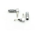 thumbnail image 1 of FOR 50pcs Copper Rhodium Plated Carbon Fiber 3.5mm Male Plug soldering, 1 of 3