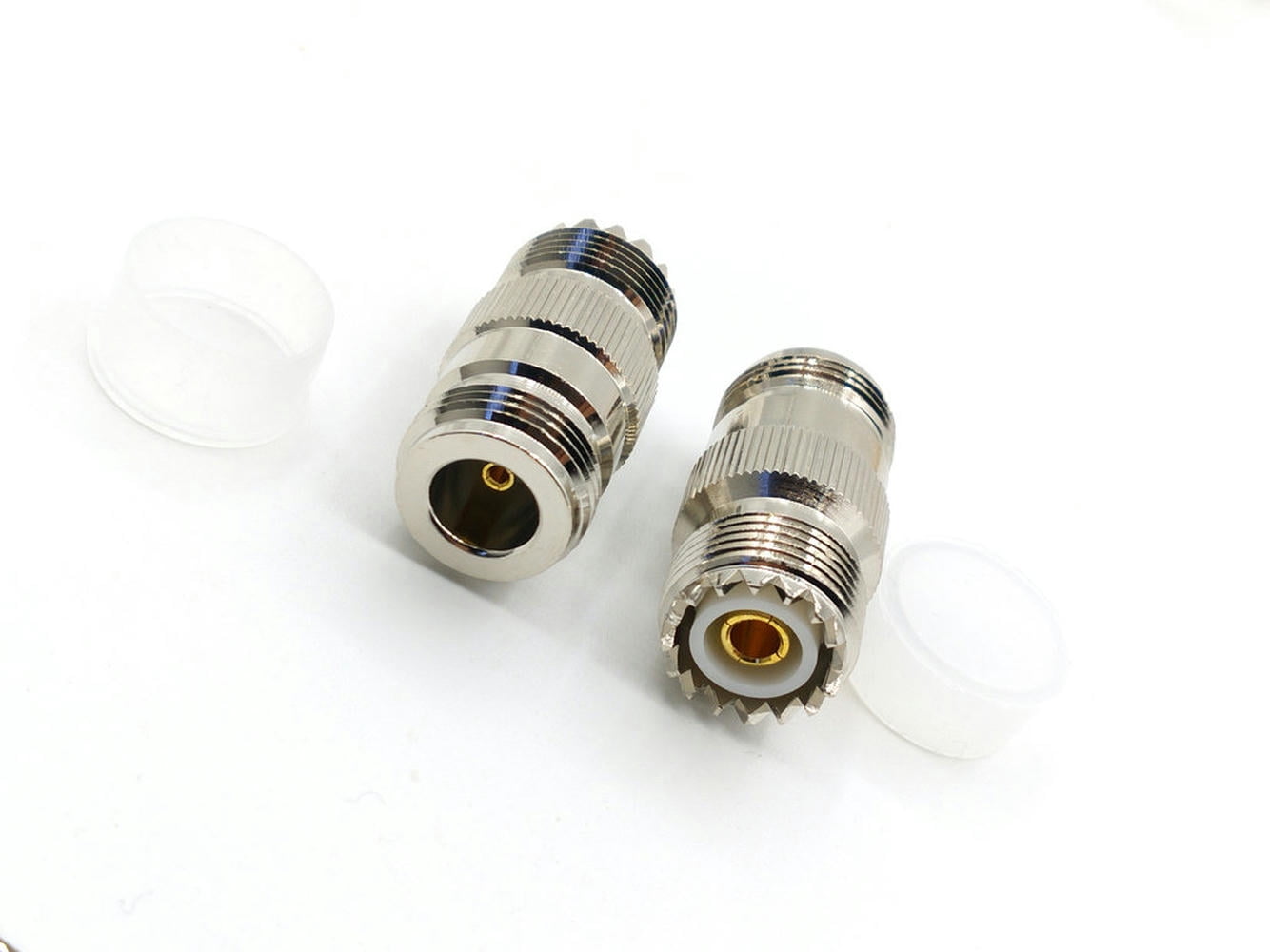 FOR 50pcs UHF SO-239 Female SO-239 SO239 Jack TO N Female Straight RF ...