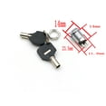 thumbnail image 1 of FOR 50set Mini Key Ignition Switch ON/OFF Lock Switch Key OFF Out 12MM, 1 of 3