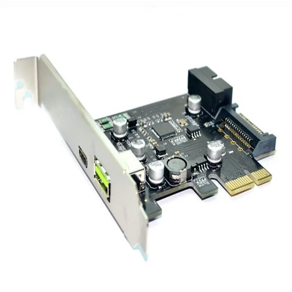 FOR 5Gb/s USB 3.1 Type-A + USB Rapid Changing Port +19pin USB header PCI-e Card PCI Express to USB3.1 Adapter