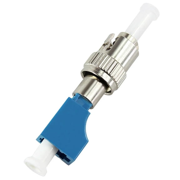 FOR 5PCS LC-ST adapter Connecter Optical fiber adapter Fiber Optic ST-LC Male-Female Hybrid Adapter Fiber coupler 1pcs