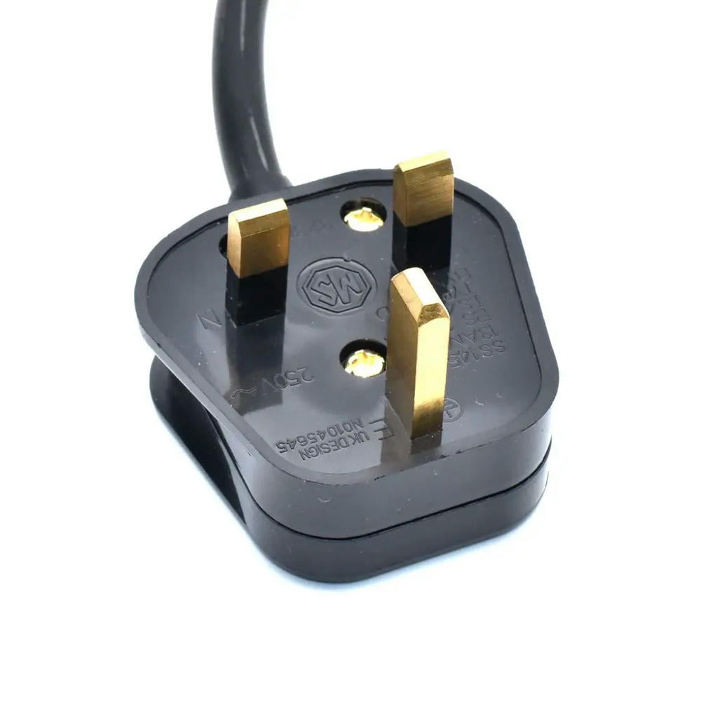 FOR 5m UK 3PIN Inlet to CEE 7/3 outlet Female Power Extension Cord ...