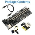 thumbnail image 1 of FOR 6 Pack Riser Card PCIE Riser 1X To 16X Graphics Extension With Temperature Sensor For GPU Mining Riser Adapter, 1 of 1