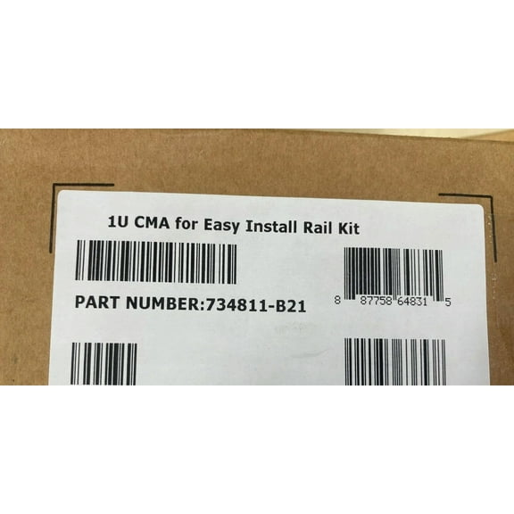 FOR 734811-B21 1U Gen9 Cable Managem Arm Easy Install Rail Kit