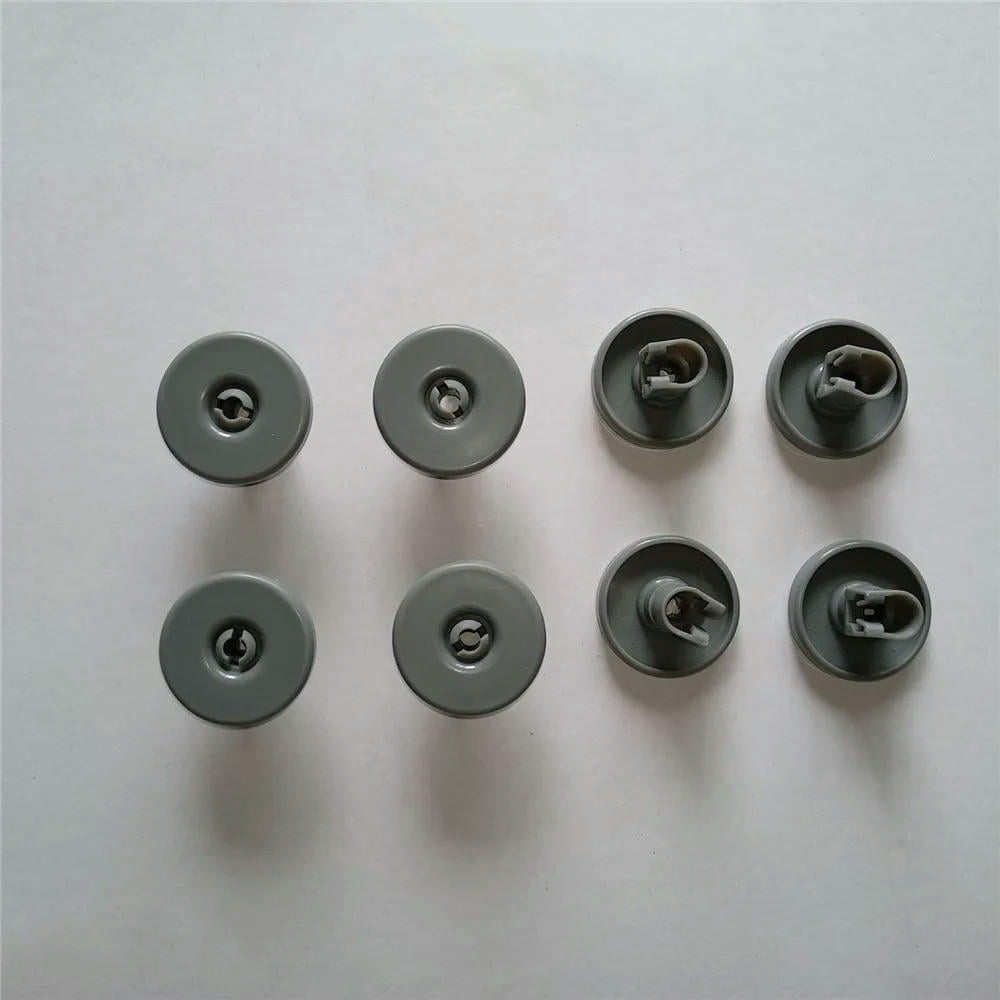 FOR 8pcs Dishwasher Wheels Basket for Dish Washer Parts 40mm Diameter