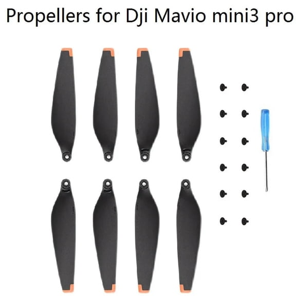 FOR 8pcs/set For Mini3 Pro Drone Accessories Low Noise Propeller Blades Quiet Flight Wings Replacement