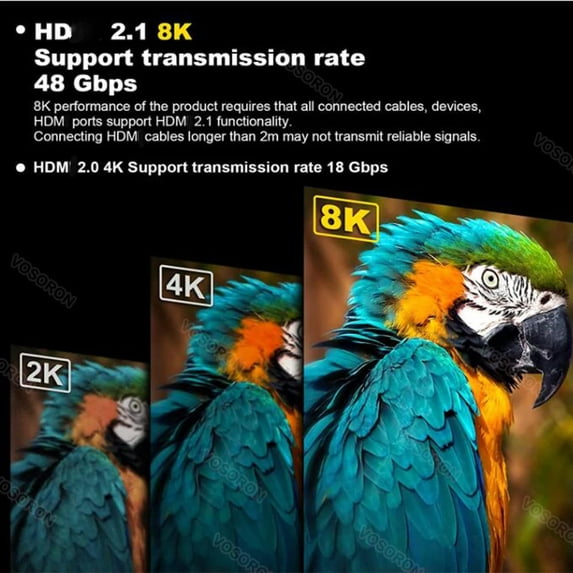 FOR 90 Degree UHD Extension Mini /Micro HDMI Male to HD 2.1 Female Support 8K 60hz HDTV