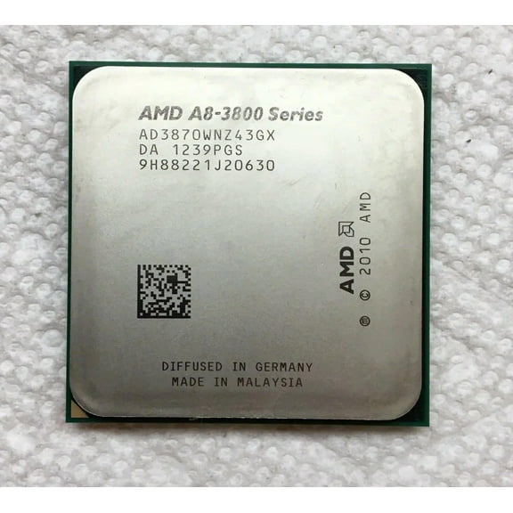 FOR A8-3870K AD3870WNZ43GX 3GHz Socket FM1 CPU Processor