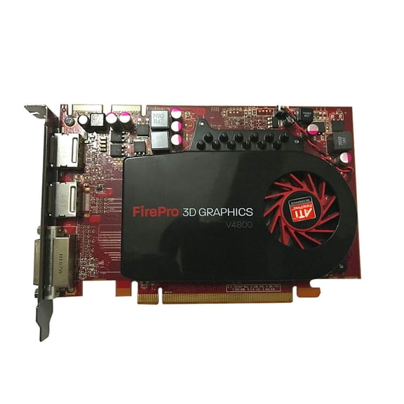 FOR ATI V4800 1G DDR5 Professional Graphics Card Dual DP Port Professional Graphic Design Graphics Card