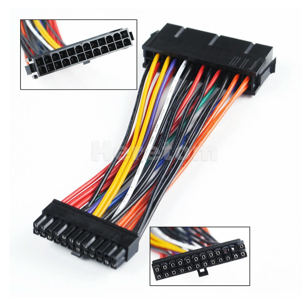 FOR ATX Power Supply 24 Pin to Mini 24 Pin Cable For 760 780 960 980 ...