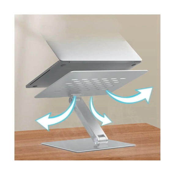 FOR Adjustable Ergonomic Laptop Stand Multi-Angle Adjustment with Cooling Vents Suitable for Laptops