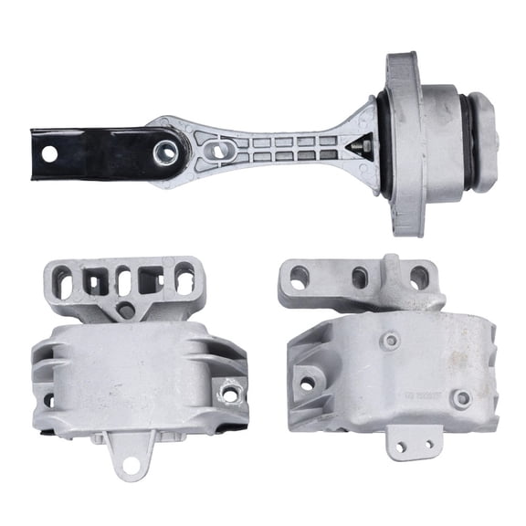 FOR Audi TT L4-1.8L 2000-06 Engine Mount and Engine Torque Strut Mount 3PCS