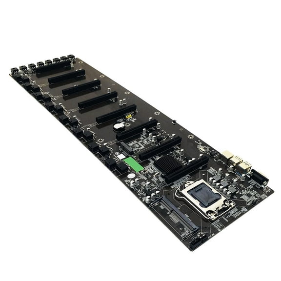 FOR BTC-B75 Miner LGA 1155 Motherboard CPU For With 8 Graphics Card Slot For RX/GTX10/GTX20 Series