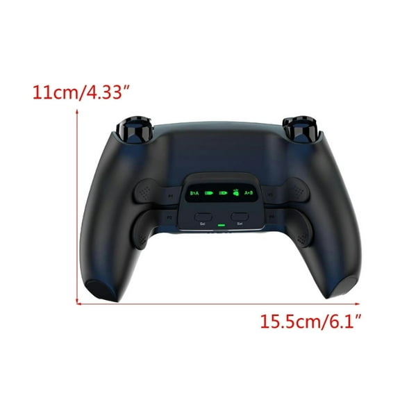 FOR Back for PS--4 Controller Pramable 4Key Mapping with LED Indicator One-click Combo Function 4 Remappable Paddles