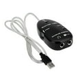 thumbnail image 1 of FOR Black Easy Plug and Play Guitar Link to USB Interface Cable for PC and Video Recording 24, 1 of 1