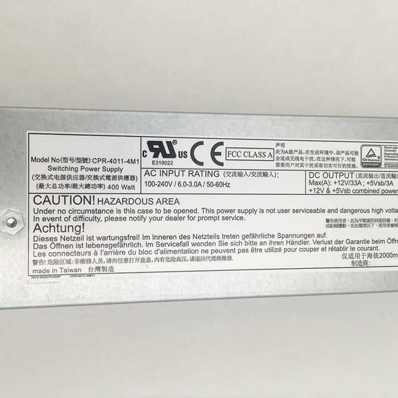 FOR CPR-4011-4M1 For Power Supply 400W