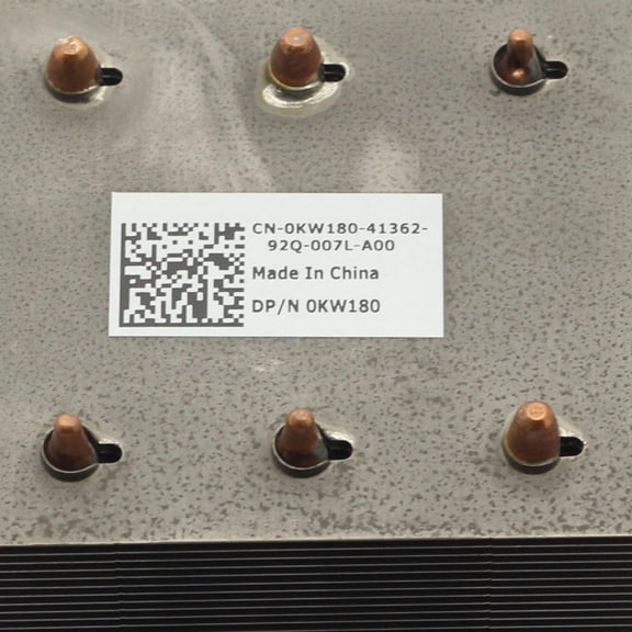 FOR CPU Chip Cooling Heatsink KW180 0KW180 Radiator FOR T610 T710 Server Workstation Heatsink CPU Cooler CN-0KW180