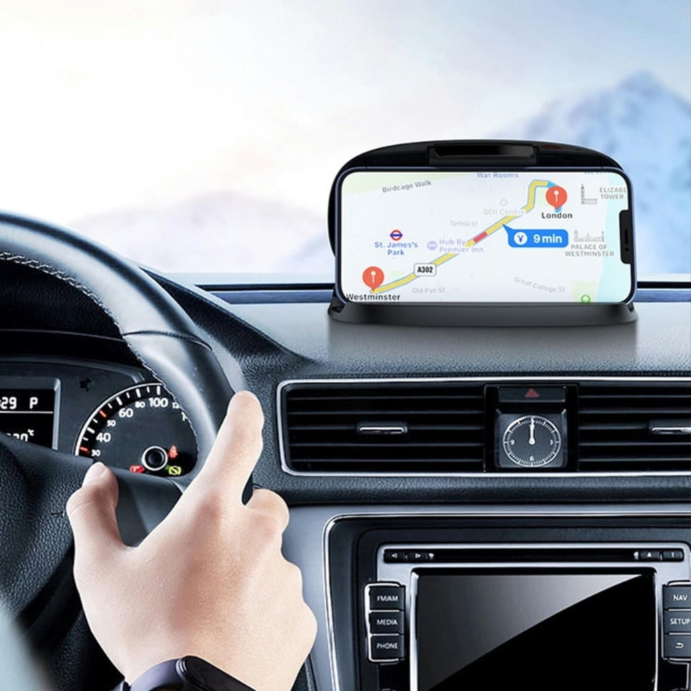 FOR Car Dashboard Mat Phone Holder Navigation Detachable Temporary ...