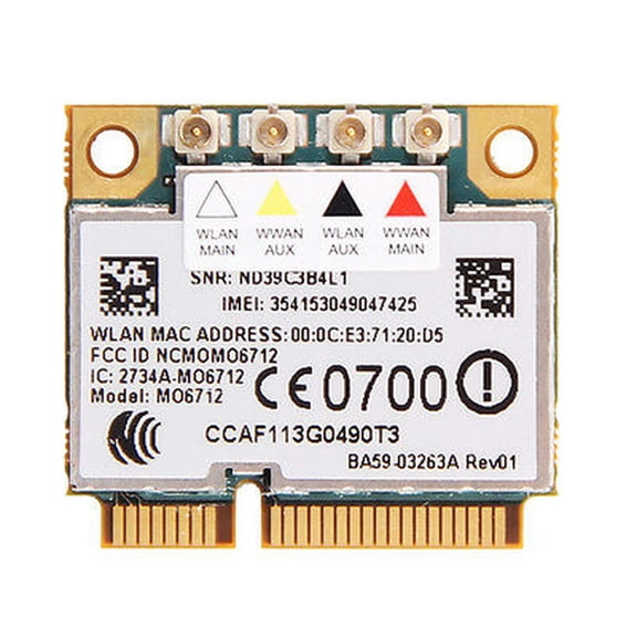 FOR Card for Option GTM671W GTM 671W MO6712 Mini PCI-E 3G Card HSDPA GPS WCDMA UMTS GSM Module