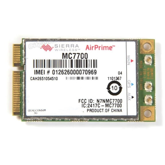 FOR Card for Unlocked Sierra MC7700 3G GPS module 3G HSPA LTE 100Mbps PCI-E Card GPS