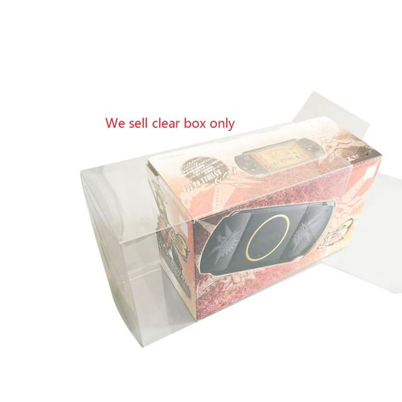 FOR Clear transparent PET cover For PSP 3000 Monster Hunter Japa e Limited Edition protection collection Protective