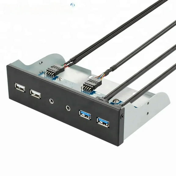 FOR Computer Case USB 2.0 USB 3.0 HD Audio Custom USB Front Panel 5.25 hub computer