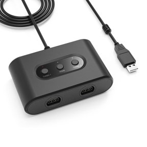 FOR Convertor For N64 game Controller Adapter to for 2 Ports