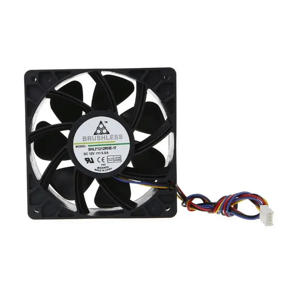 FOR Cooling Fan 12038 12V 5A Dual Ball Bearing Brushless 4Pin Computer Server Case S7 S9 D3 L3 E9 T9 PFC1212DE