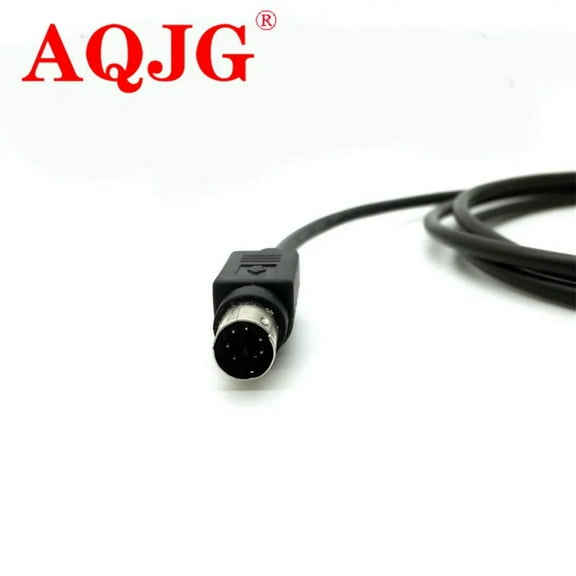 FOR Customized to COM port line Round 6 pin to DB9 hole serial line to RS232 cable