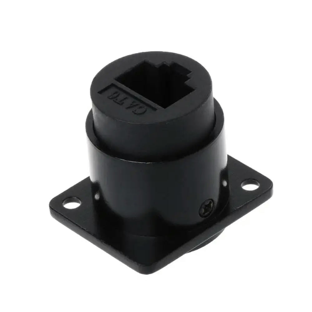 FOR D-type Module RJ45 Socket Cable Female Signal Connector Cat6 Panel ...
