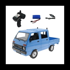 FOR D32 1/10 2.4G 2WD RC Car Simulation Drift Truck Van LED Light Remote Control On-Road Car for D32 TJ110,Blue
