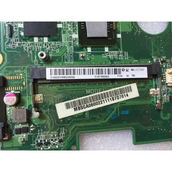 FOR DA0ZE7MB6D0 For D270 LT40 Lap Motherboard MBSGA06002 Maintherboard