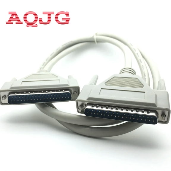 FOR DB37 37Pin Male to male M/M Serial Port Extend DATA Cable Cord Printer Cable 2.8M DB37 Malle to Female