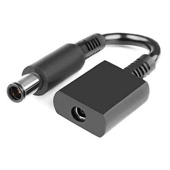 FOR DC Power Supply Tip Converter Adapter Cable for 4.5mm x 3.0mm Female to 7.4mm x 5.0mm Male with pin for ProBook Charger