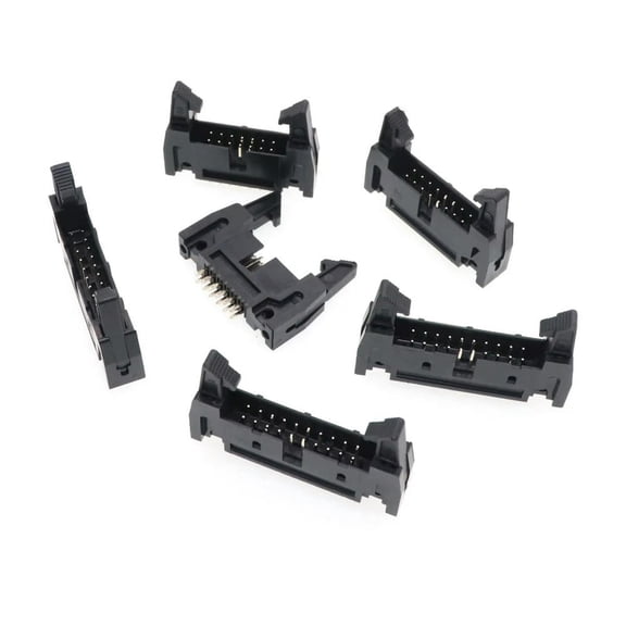 FOR DC2 horn buckle horn seat 2.54MM 90 180 buckle horn socket 6/8/10/12P-64P