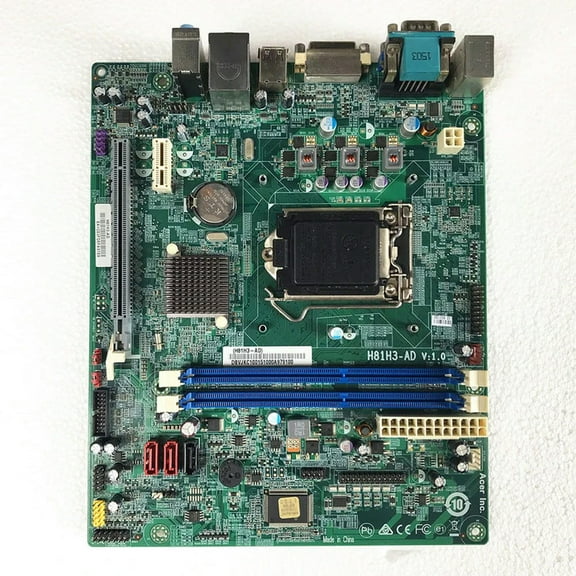 FOR Desktop Motherboard For X4630 H81H3-AD V1.0 LGA1150 H81 Integrated System Bord Fully Tested