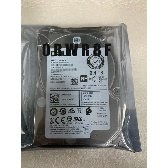 FOR EMC 401-ABHQ 2.4TB 10K RPM 512e SAS 12G 2.5 HDD for 14G Een14