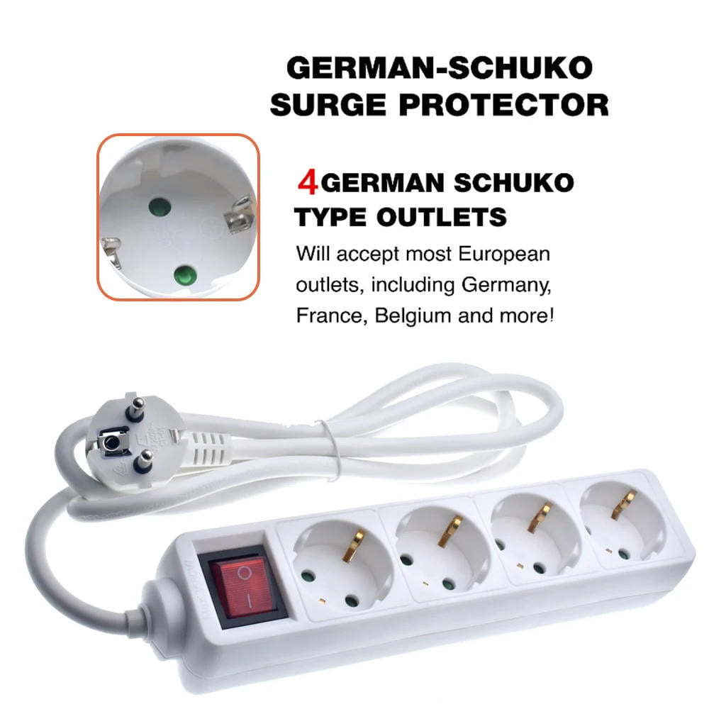 FOR Electric - Surge Protector Model VSE5 250 Joules 220V 4 outlets