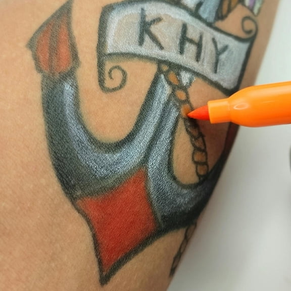 FOR Eraser Remover Brush Skin Marker Pen Scribe Tool Accesories Eraser Permanent Makeup Position Point